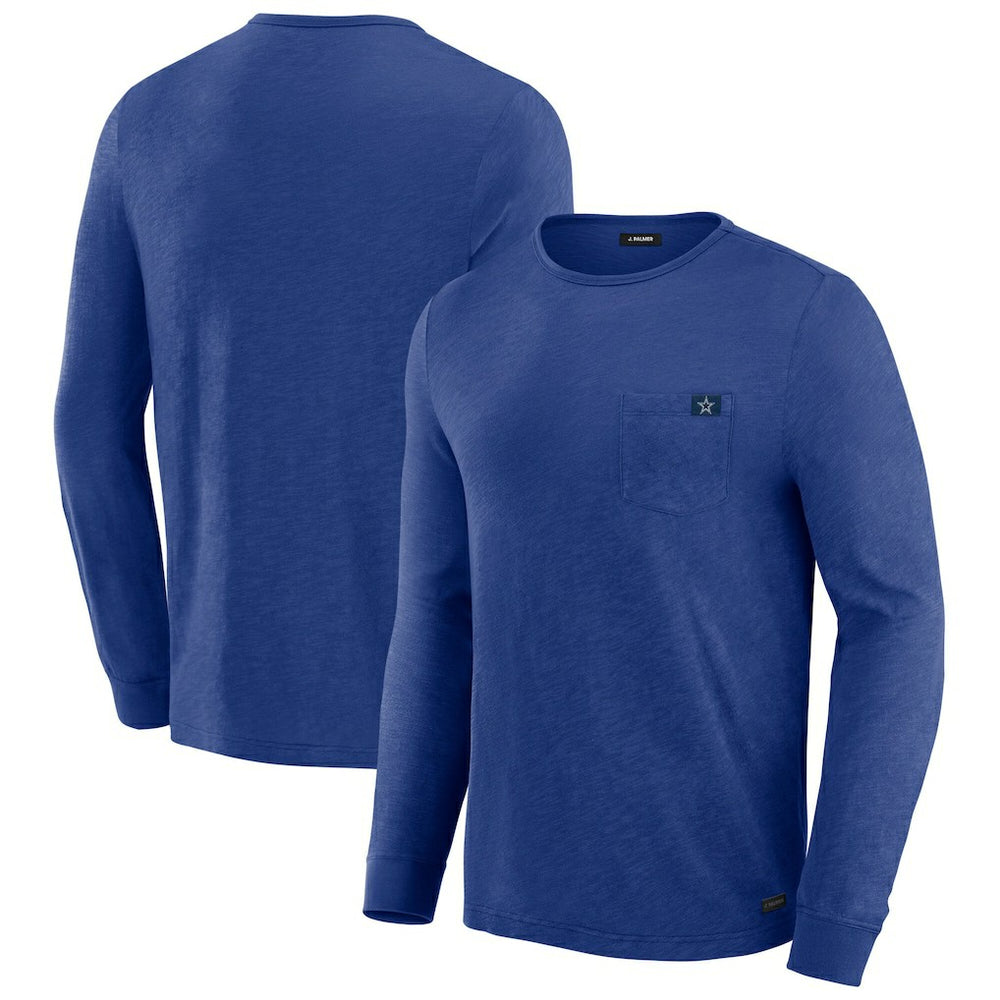 Dallas Cowboys J. Palmer In-The-Pocket Long Sleeve T-Shirt - Blue discount