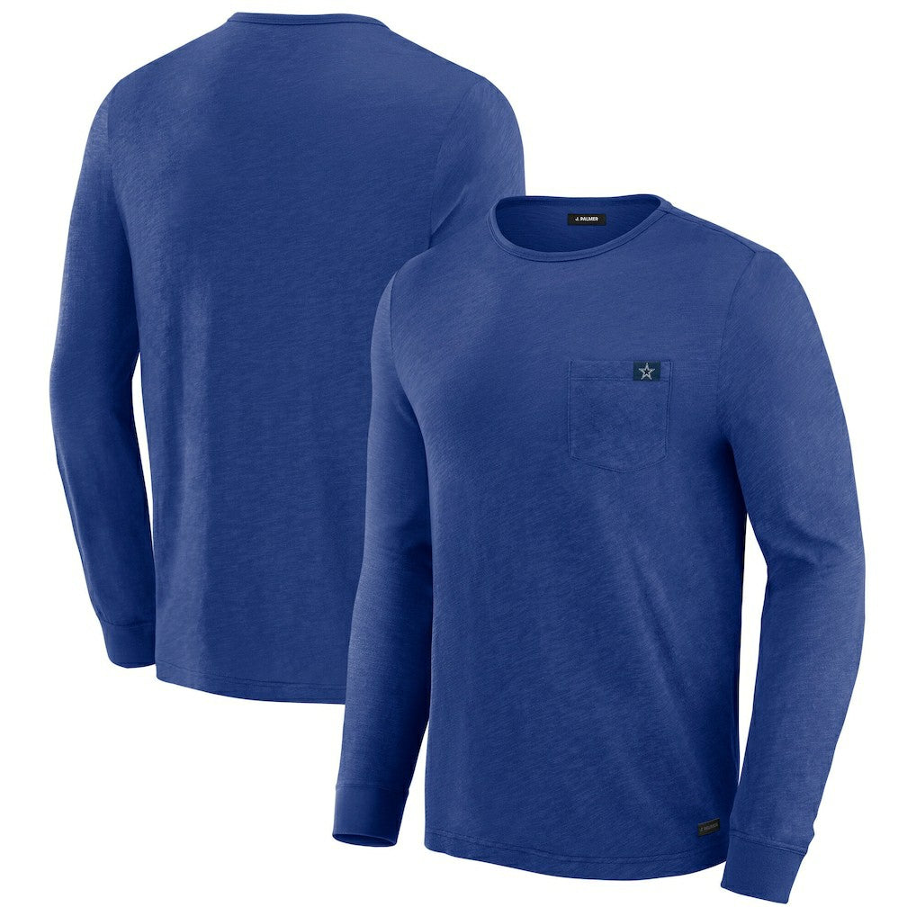 Dallas Cowboys J. Palmer In-The-Pocket Long Sleeve T-Shirt - Blue discount
