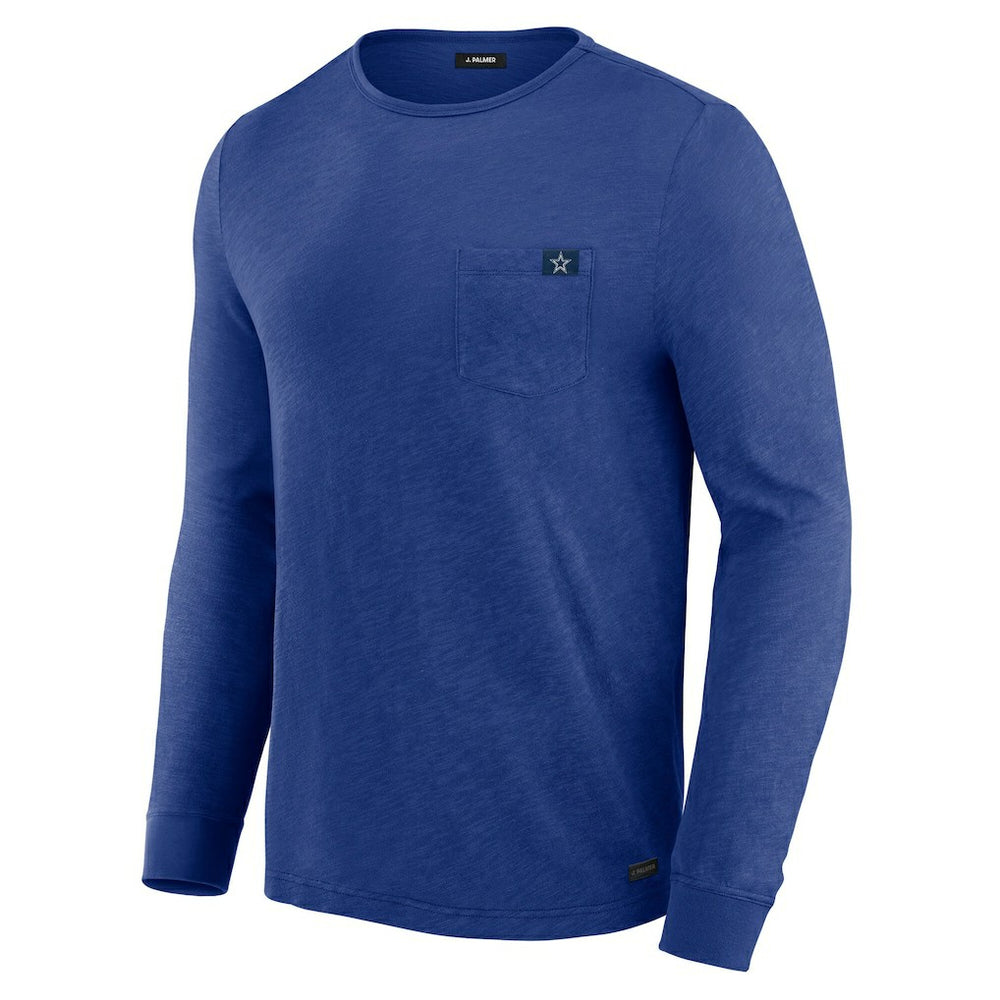 Dallas Cowboys J. Palmer In-The-Pocket Long Sleeve T-Shirt - Blue discount