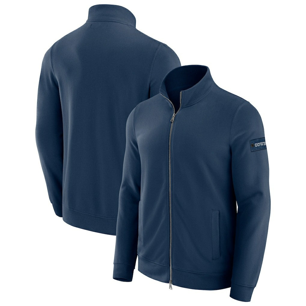 Dallas Cowboys J. Palmer QB1 Full-Zip Sweatshirt - Navy discount