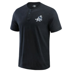 Dallas Cowboys Darius Rucker Collection Washed Henley T-Shirt - Black online