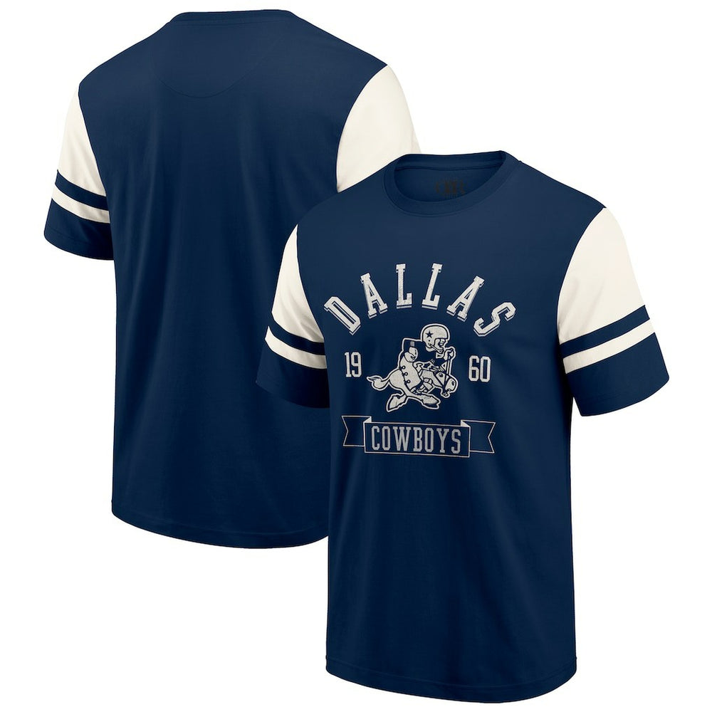 Dallas Cowboys Darius Rucker Collection Throwback T-Shirt - Navy cheap