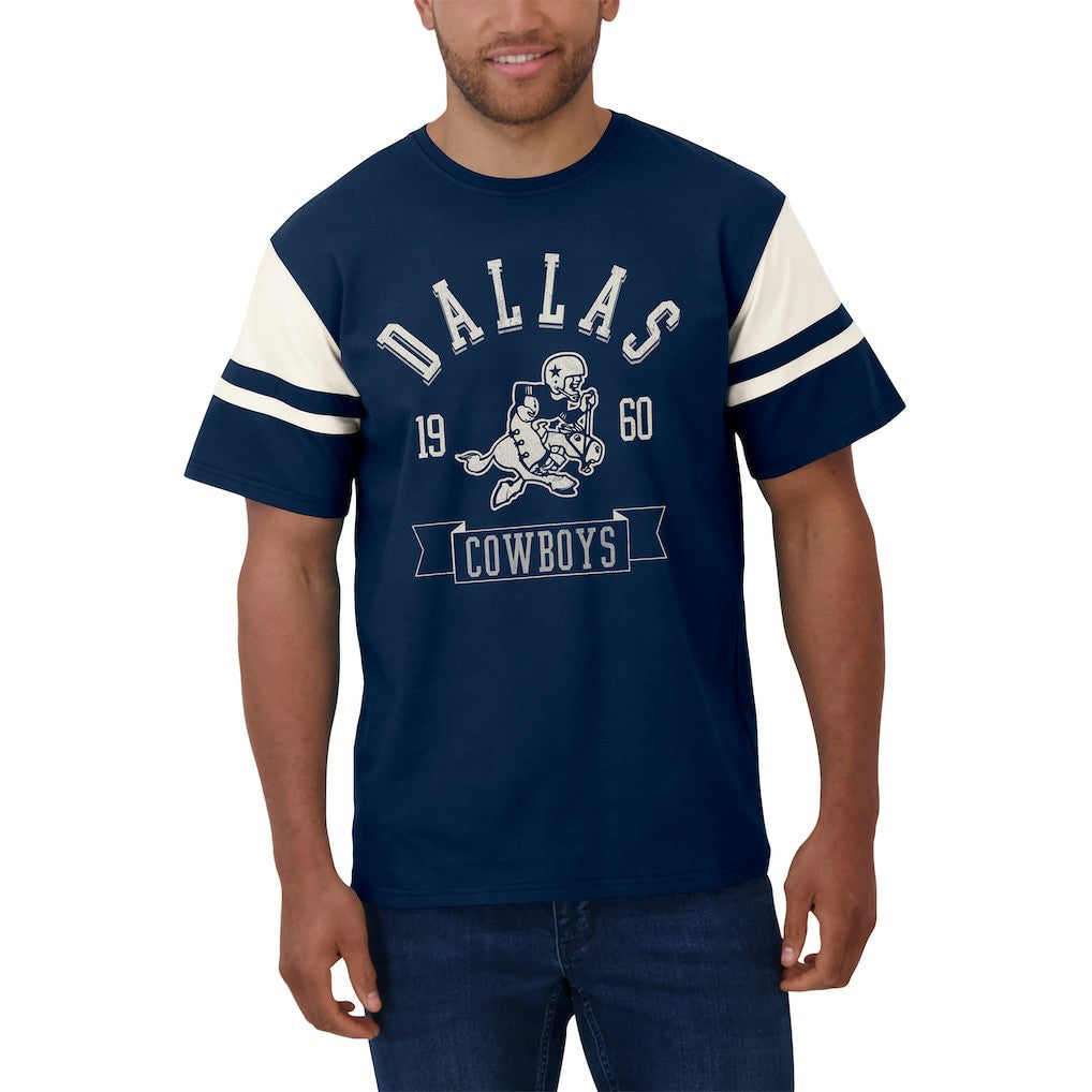 Dallas Cowboys Darius Rucker Collection Throwback T-Shirt - Navy cheap