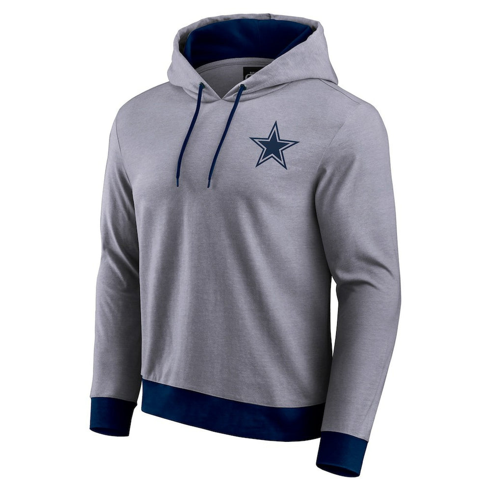 Dallas Cowboys Darius Rucker Collection Tonal Knit Pullover Hoodie - Navy discount