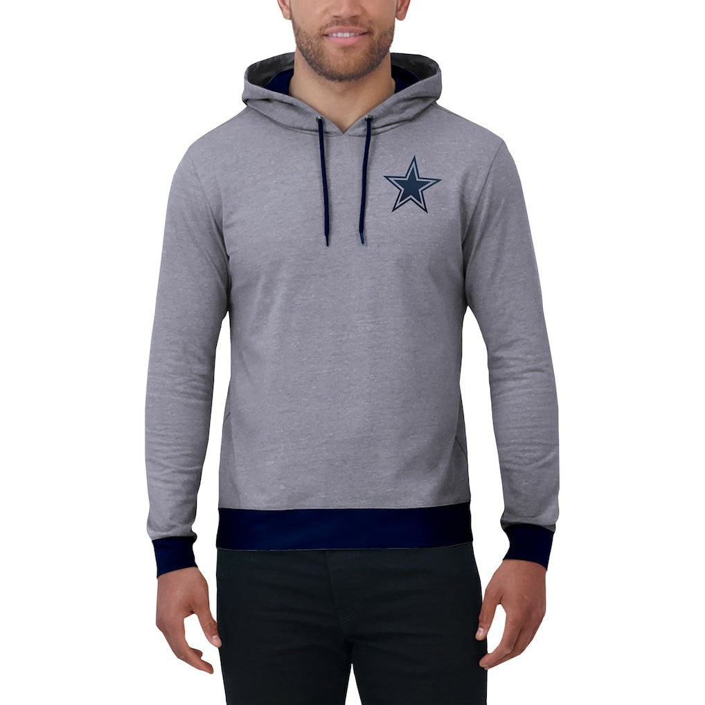 Dallas Cowboys Darius Rucker Collection Tonal Knit Pullover Hoodie - Navy discount