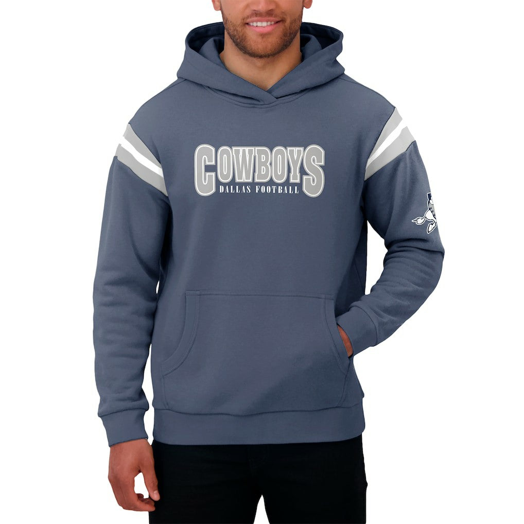 Dallas Cowboys Darius Rucker Collection Throwback Pullover Hoodie - Navy online