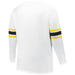 Pittsburgh Steelers '47 Big & Tall Premier Brex Long Sleeve T-Shirt - White on sale