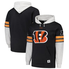 Cincinnati Bengals '47 Big & Tall Lacer Pullover Hoodie - Black sale