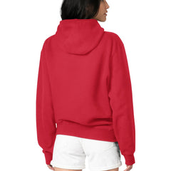 Kansas City Chiefs G-III 4Her by Carl Banks Women's Flowers Team Logo Graphic Fleece Pullover Hoodie - Red on sale