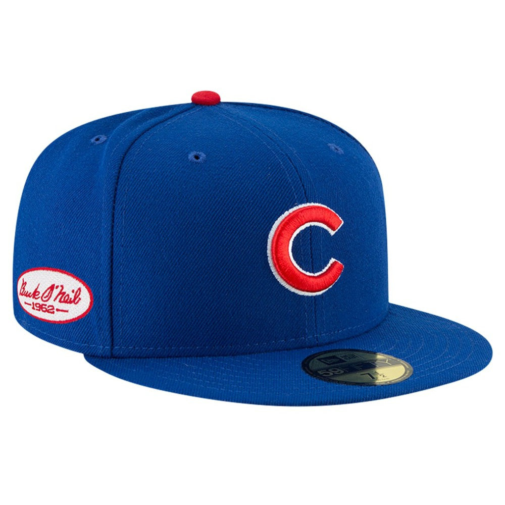 Chicago Cubs   Buck O'Neil On Field 59FIFTY Fitted Hat - Royal | New Era