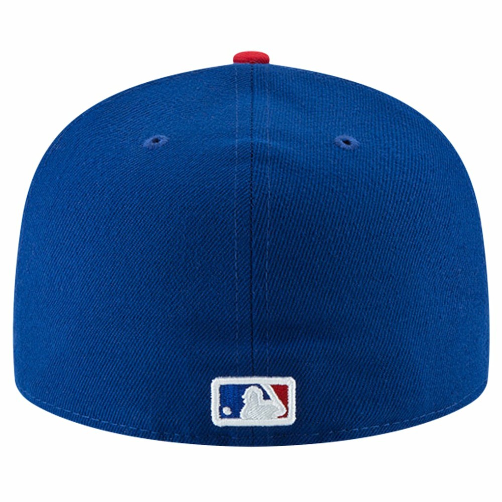 Chicago Cubs   Buck O'Neil On Field 59FIFTY Fitted Hat - Royal | New Era