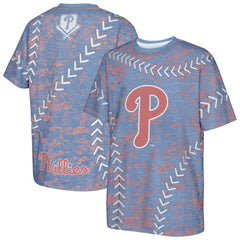 Philadelphia Phillies Youth Slide Score Bold T-Shirt - Royal
