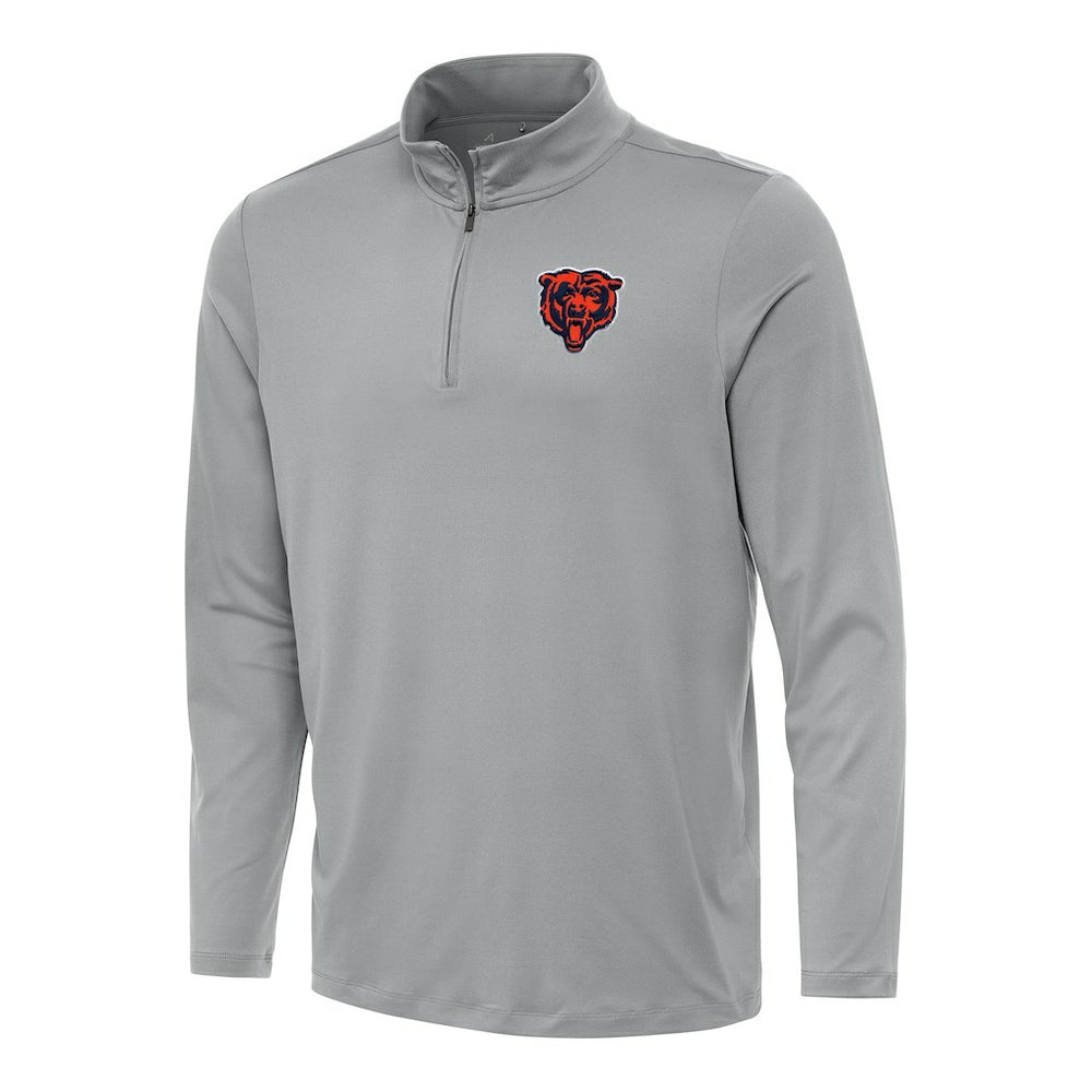 Chicago Bears Antigua Reprocess Quarter-Zip Top - Gray online