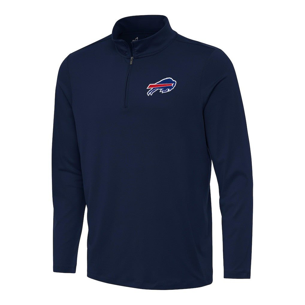 Buffalo Bills Antigua Reprocess Quarter-Zip Top - Navy cheap