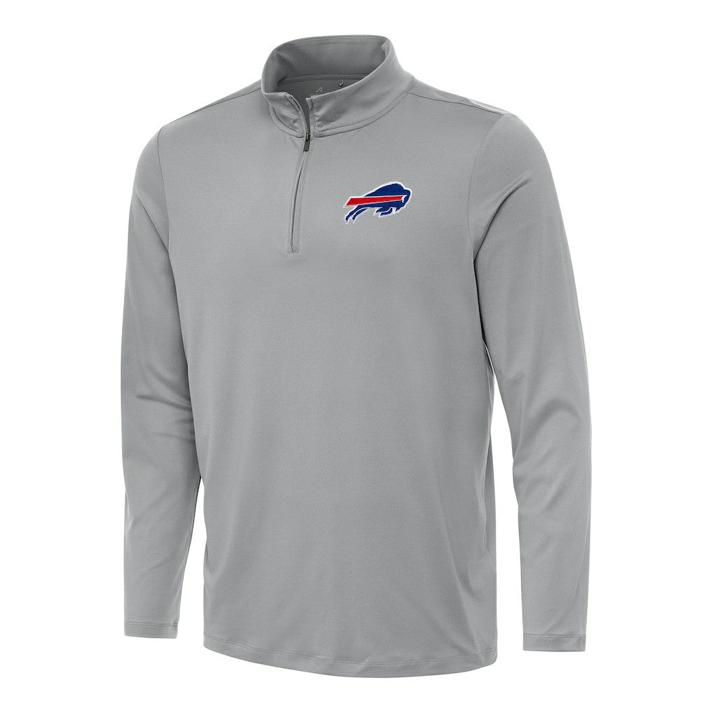 Buffalo Bills Antigua Reprocess Quarter-Zip Top - Gray online