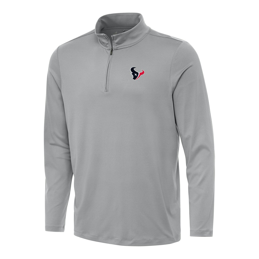 Houston Texans Antigua Reprocess Quarter-Zip Top - Gray cheap