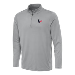 Houston Texans Antigua Reprocess Quarter-Zip Top - Gray cheap