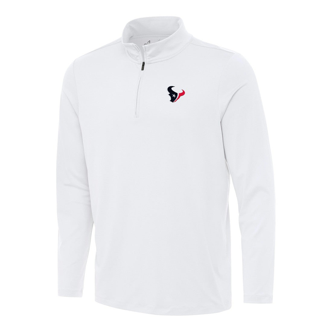 Houston Texans Antigua Reprocess Quarter-Zip Top - White outlet