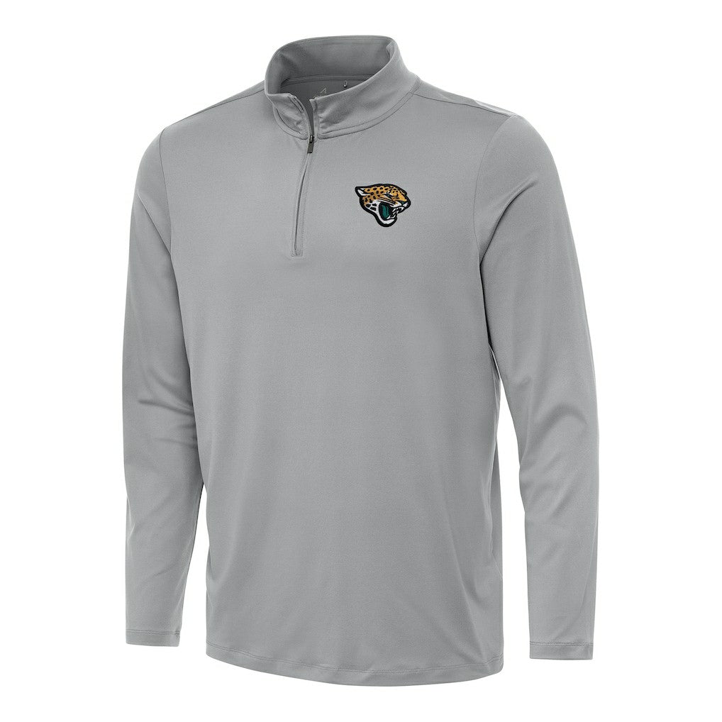 Jacksonville Jaguars Antigua Reprocess Quarter-Zip Top - Gray online