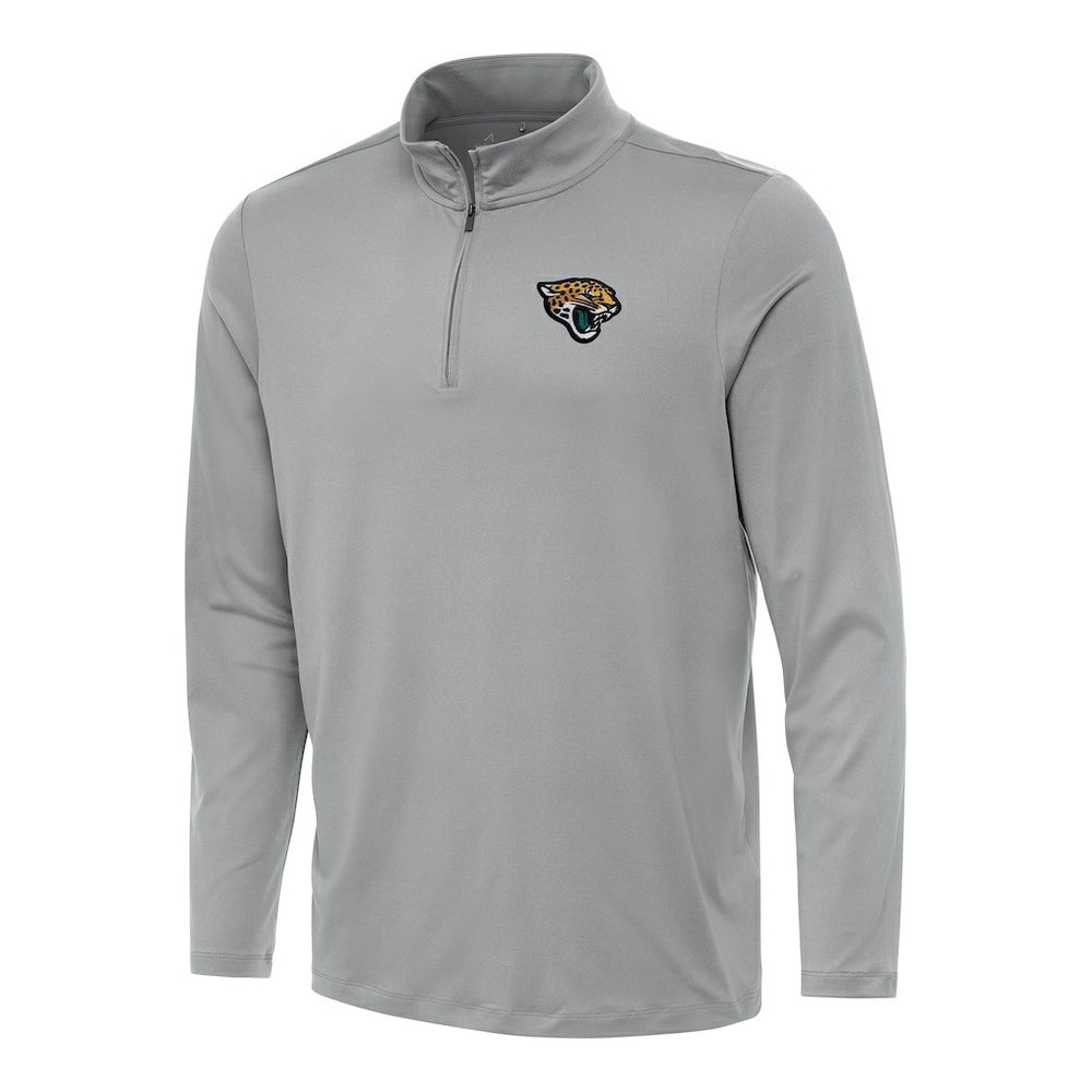 Jacksonville Jaguars Antigua Reprocess Quarter-Zip Top - Gray online