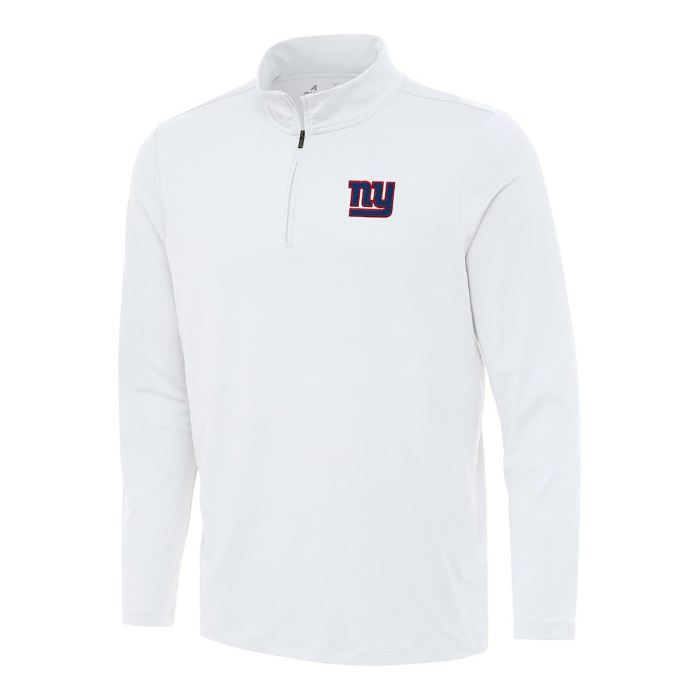 New York Giants Antigua Reprocess Quarter-Zip Top - White for sale