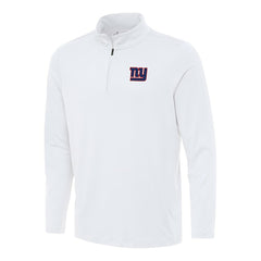 New York Giants Antigua Reprocess Quarter-Zip Top - White for sale