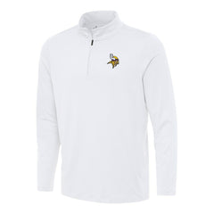 Minnesota Vikings Antigua Reprocess Quarter-Zip Top - White cheap