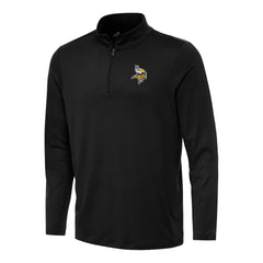 Minnesota Vikings Antigua Reprocess Quarter-Zip Top - Black discount
