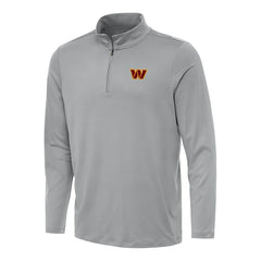 Washington Commanders Antigua Reprocess Quarter-Zip Top - Gray online
