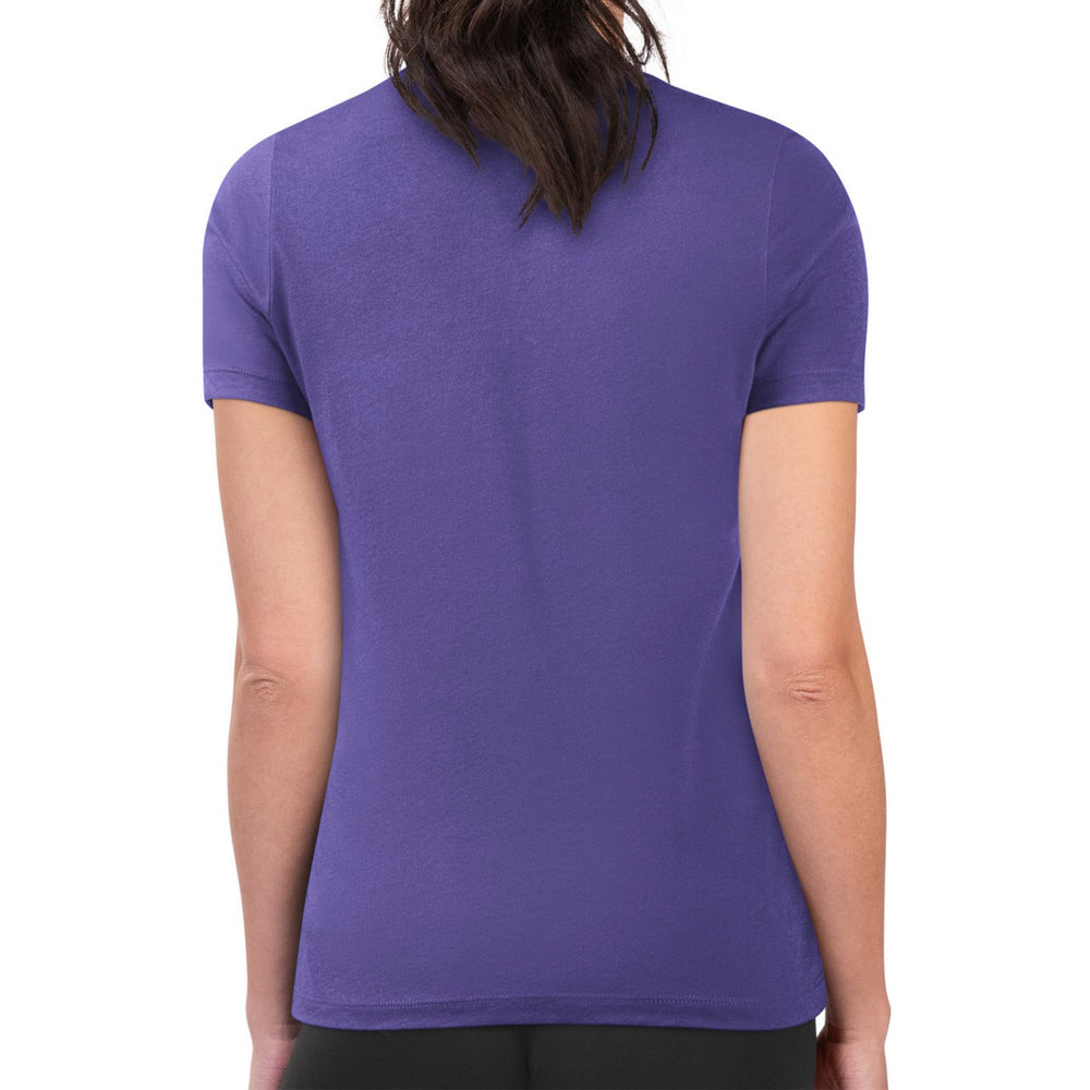 Los Angeles Lakers G-III 4Her by Carl Banks Women's Super-Slim Fit Lightweight Flowers Team Logo Graphic T-Shirt - Purple online