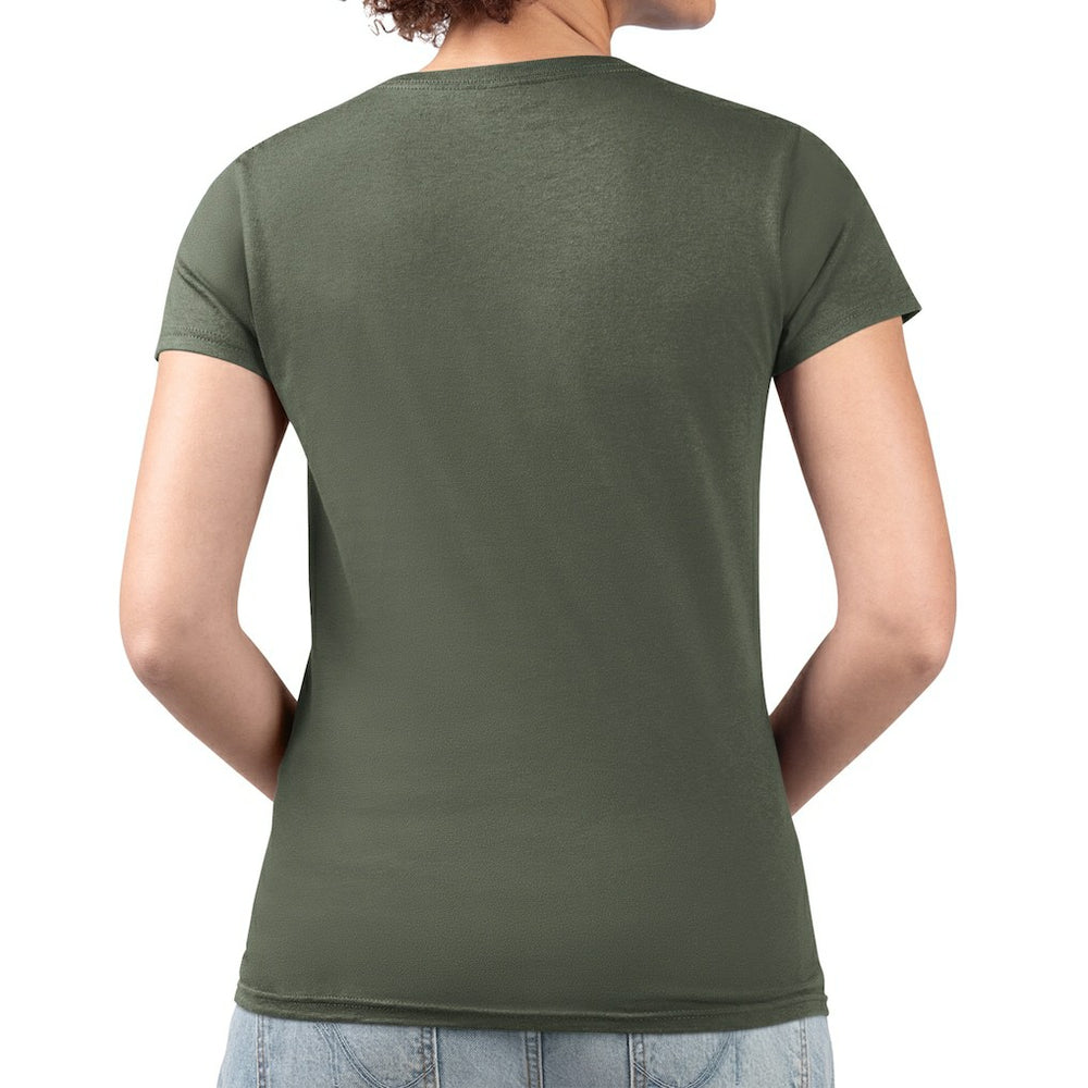 Boston Celtics G-III 4Her by Carl Banks Women's Super-Slim Fit Lightweight Flowers Team Logo Graphic V-Neck T-Shirt - Olive for sale