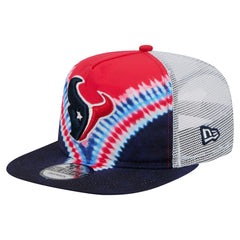Houston Texans New Era Throwback Dye Golfer Snapback Hat - Red/Navy cheap