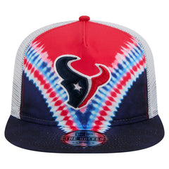 Houston Texans New Era Throwback Dye Golfer Snapback Hat - Red/Navy cheap