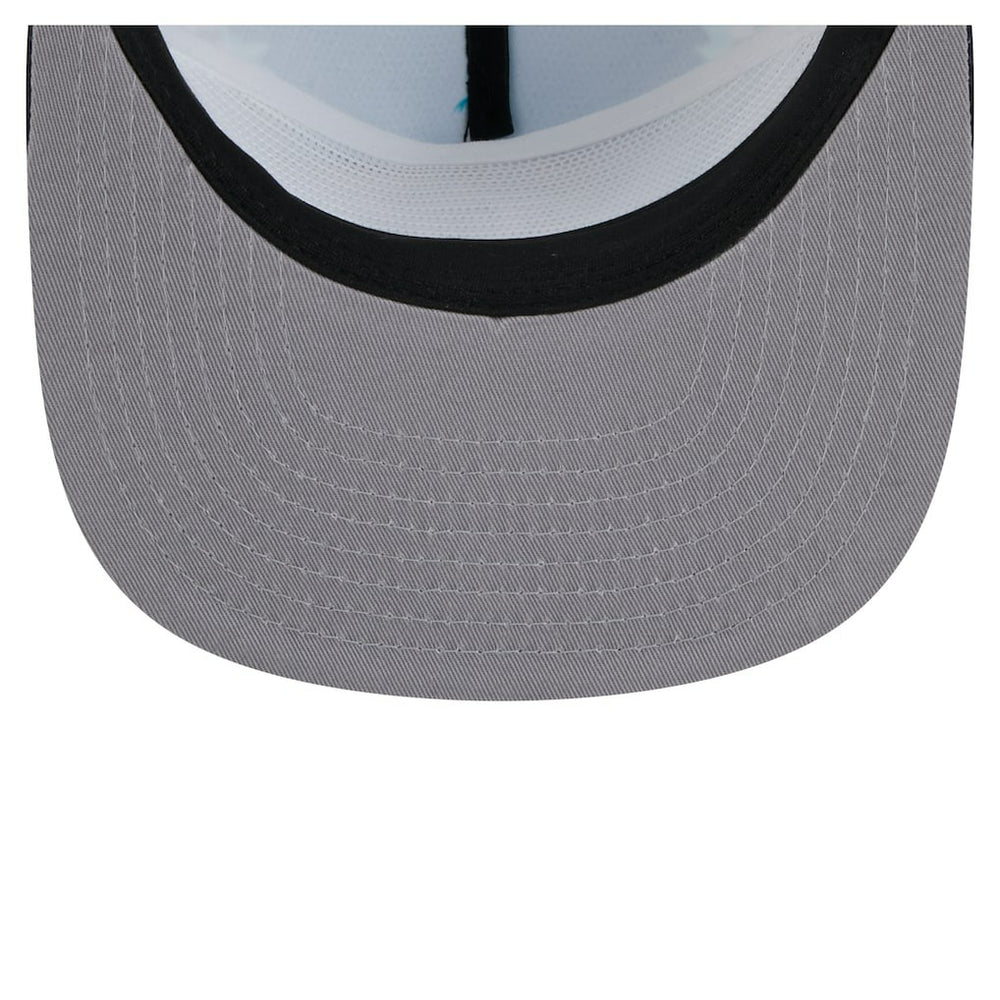 Jacksonville Jaguars New Era Throwback Dye Golfer Snapback Hat - Teal/Black online