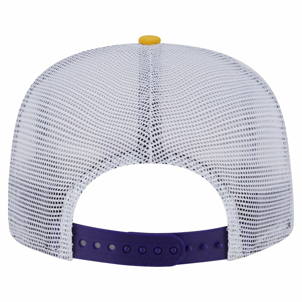 Minnesota Vikings New Era Throwback Dye Golfer Snapback Hat - Gold/Purple sale
