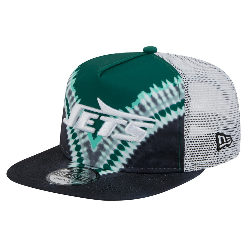 New York Jets New Era Throwback Dye Golfer Snapback Hat - Green/Black cheap