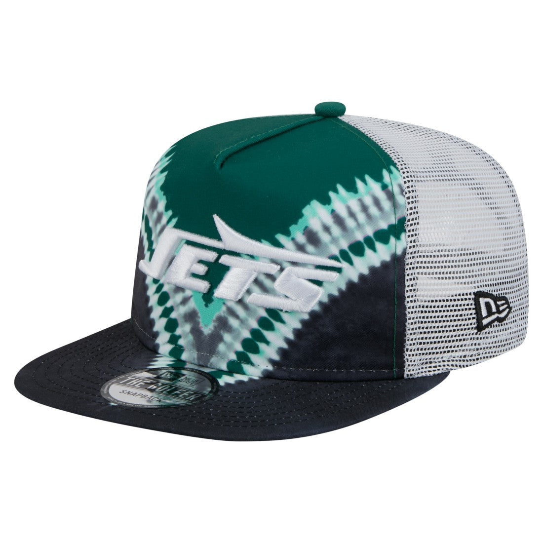 New York Jets New Era Throwback Dye Golfer Snapback Hat - Green/Black cheap