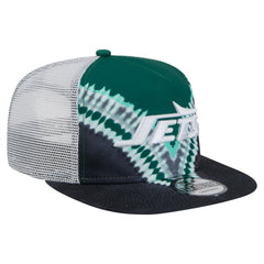 New York Jets New Era Throwback Dye Golfer Snapback Hat - Green/Black cheap