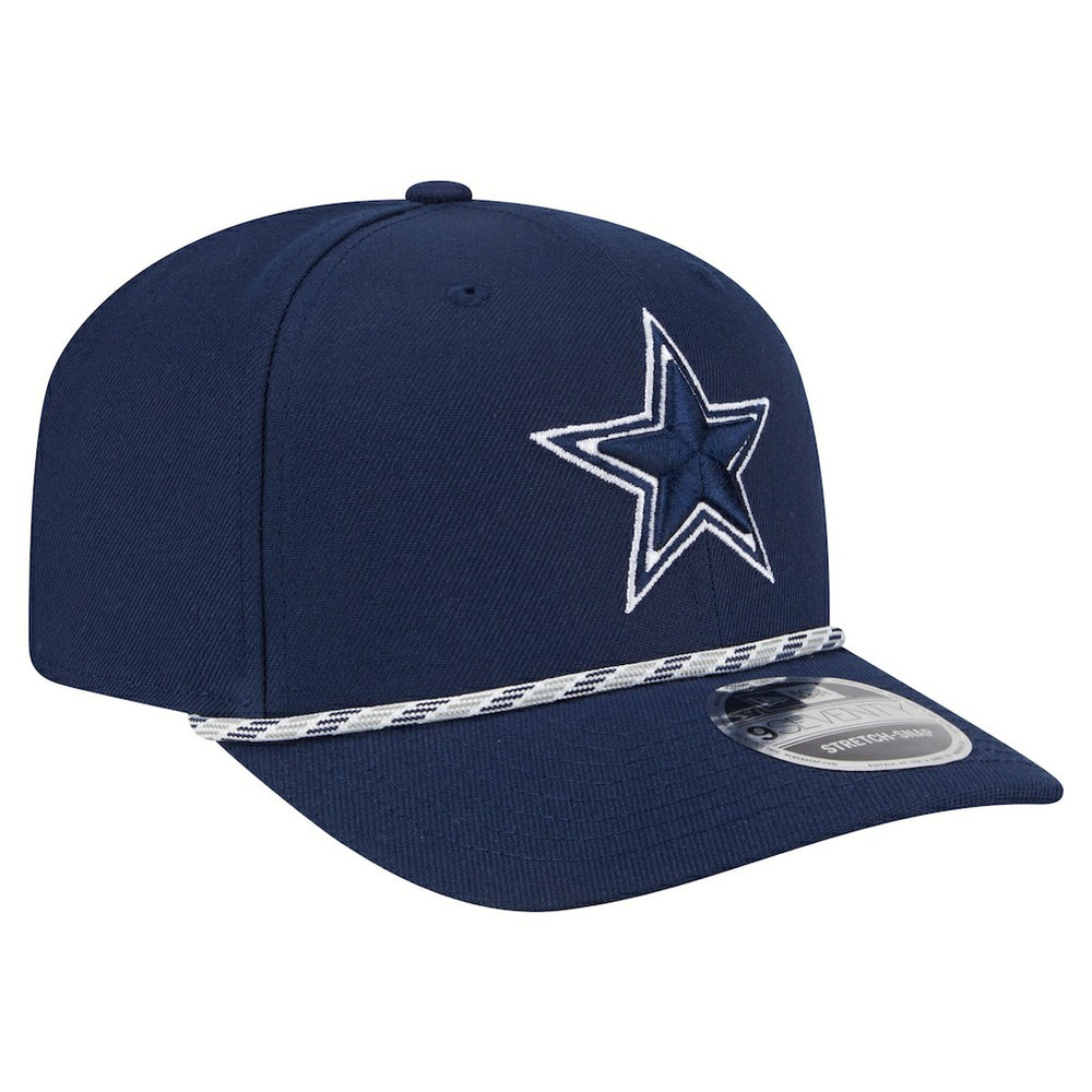 Dallas Cowboys New Era Gameday Multi Rope 9SEVENTY Stretch-Snap Hat - Navy on sale