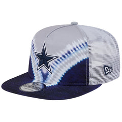 Dallas Cowboys New Era Throwback Dye Golfer Snapback Hat - Gray/Navy sale
