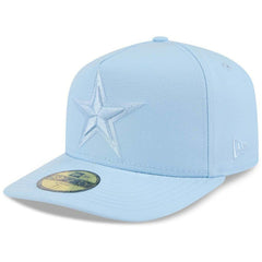 Dallas Cowboys New Era Color Pack A-Frame 59FIFTY Fitted Hat - Light Blue on sale