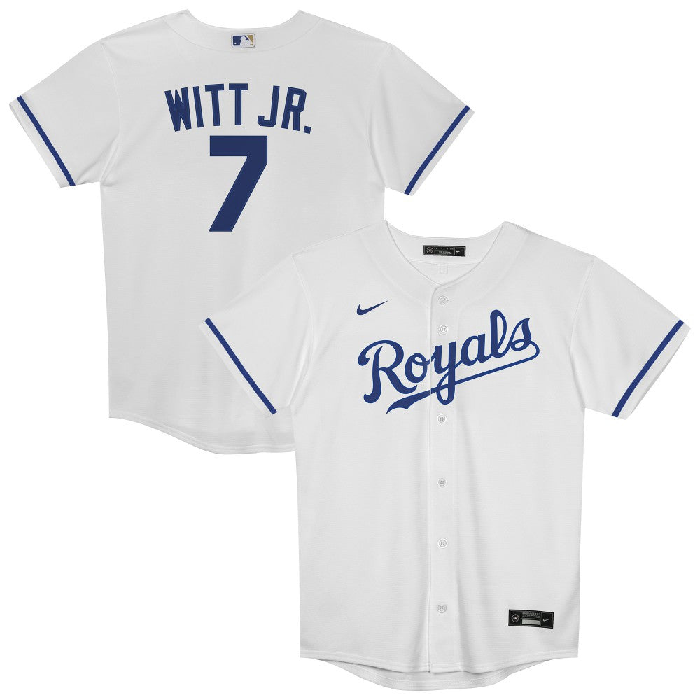 Bobby Witt Jr. Kansas City Royals Preschool Home Replica Player Jersey - White | Nike