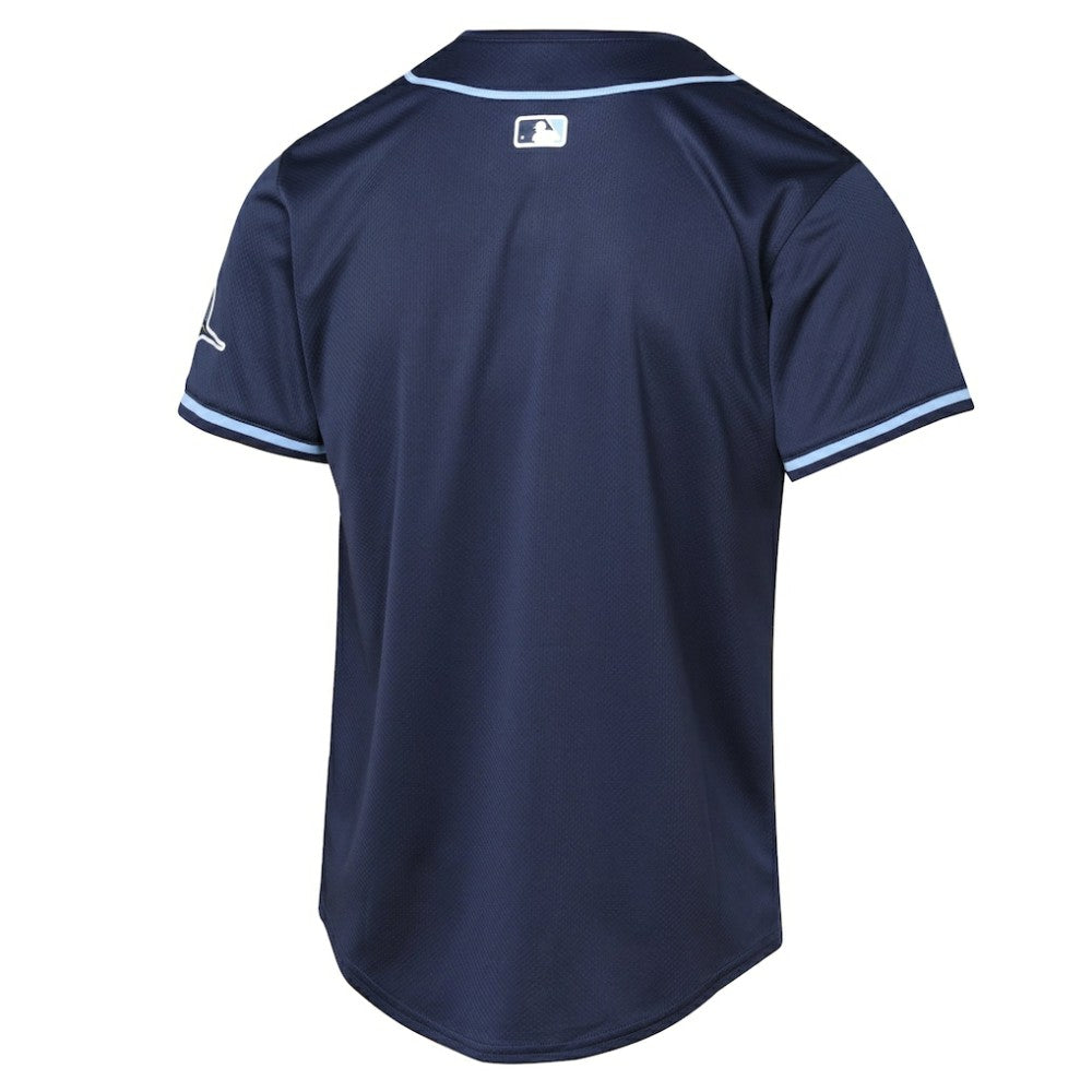 Tampa Bay Rays Youth Road Limited Jersey - Navy