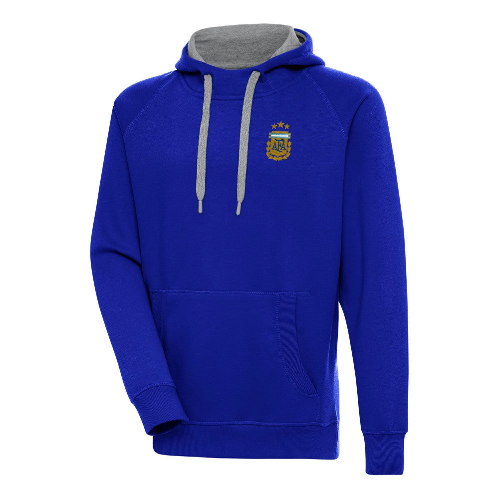 Argentina National Team Antigua Victory Pullover Hoodie - Royal sale