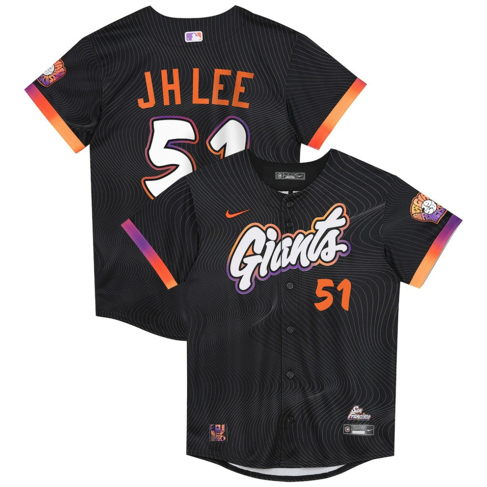 Jung Hoo Lee San Francisco Giants Preschool 2025 City Connect Limited Player Jersey - Anthracite | Nike