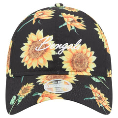 Cincinnati Bengals New Era Women's Adventure Sunflower 9TWENTY Adjustable Hat - Black online
