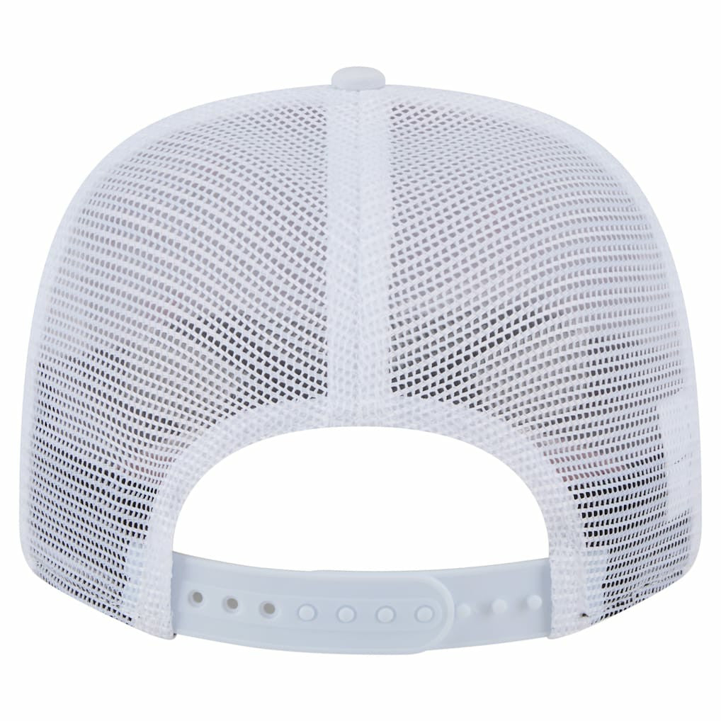 Las Vegas Raiders New Era Adventure Flamingo Pattern 9SEVENTY Stretch-Snap Hat - White discount