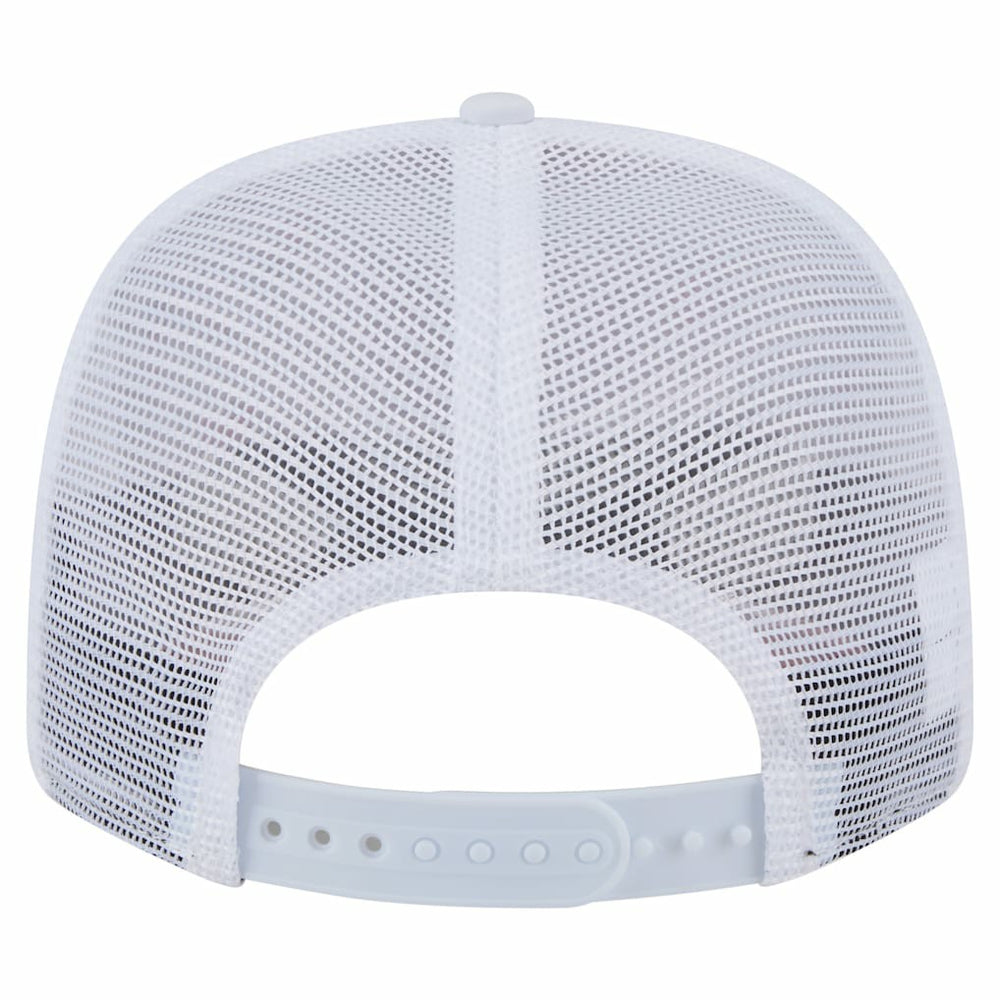 Las Vegas Raiders New Era Adventure Flamingo Pattern 9SEVENTY Stretch-Snap Hat - White discount