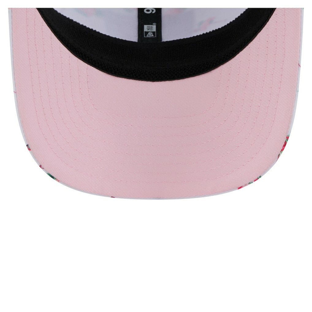 Las Vegas Raiders New Era Adventure Flamingo Pattern 9SEVENTY Stretch-Snap Hat - White discount