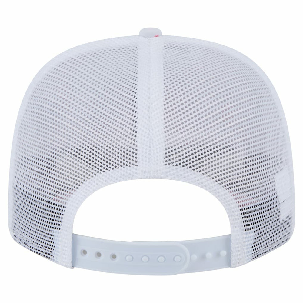 Los Angeles Chargers New Era Adventure Flamingo Pattern 9SEVENTY Stretch-Snap Hat - White discount